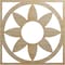 Ekena Millwork Blume Wood Fretwork Pierced Ceiling Medallion, Hickory, 40"OD x 13 7/8"ID x 1/4"T CMWP40X40X0250BLHI - alternate 1